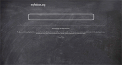 Desktop Screenshot of myfedoan.org